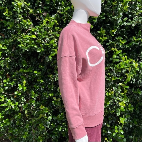 Calvin Klein Performance V-Shaped Mock Neck Pullover Sweatshirt - Picture 5 of 13